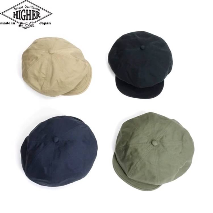 パターン HIGHER/ハイヤー MINI HERRINGBONE CASQUETTE | dizmekaro.com