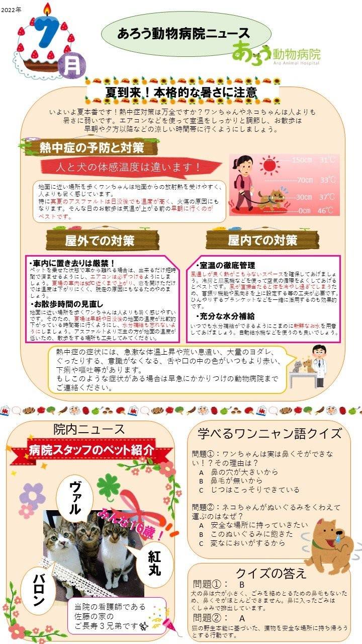 Mixed Media Feed あろう動物病院 Line Official Account