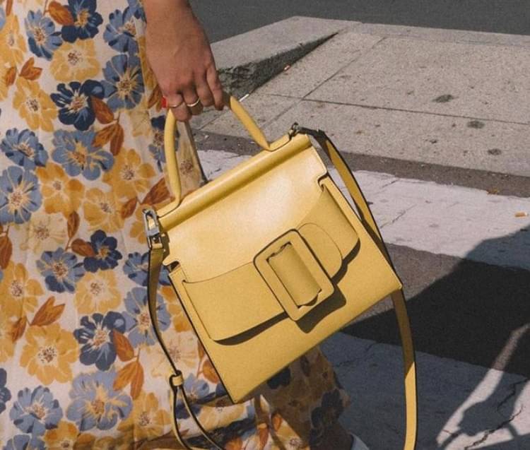 Boyy 'karl 19' Handbag in Yellow