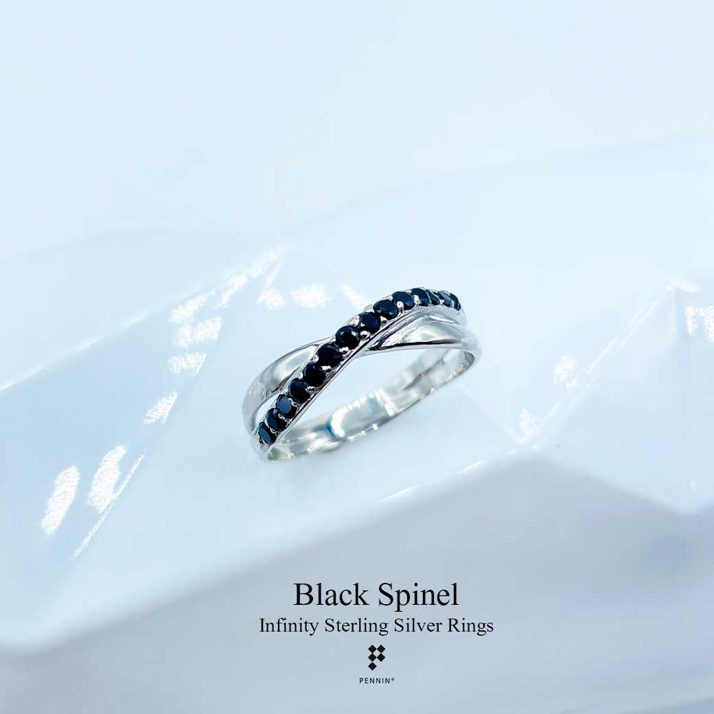 แหวนนิลอินฟินิตี้ : Infinity Ring นิลแท้ เงินแท้ชุบทองคำขาว ช่วยปกป้องคุ้มครอง นำโชคลาภ