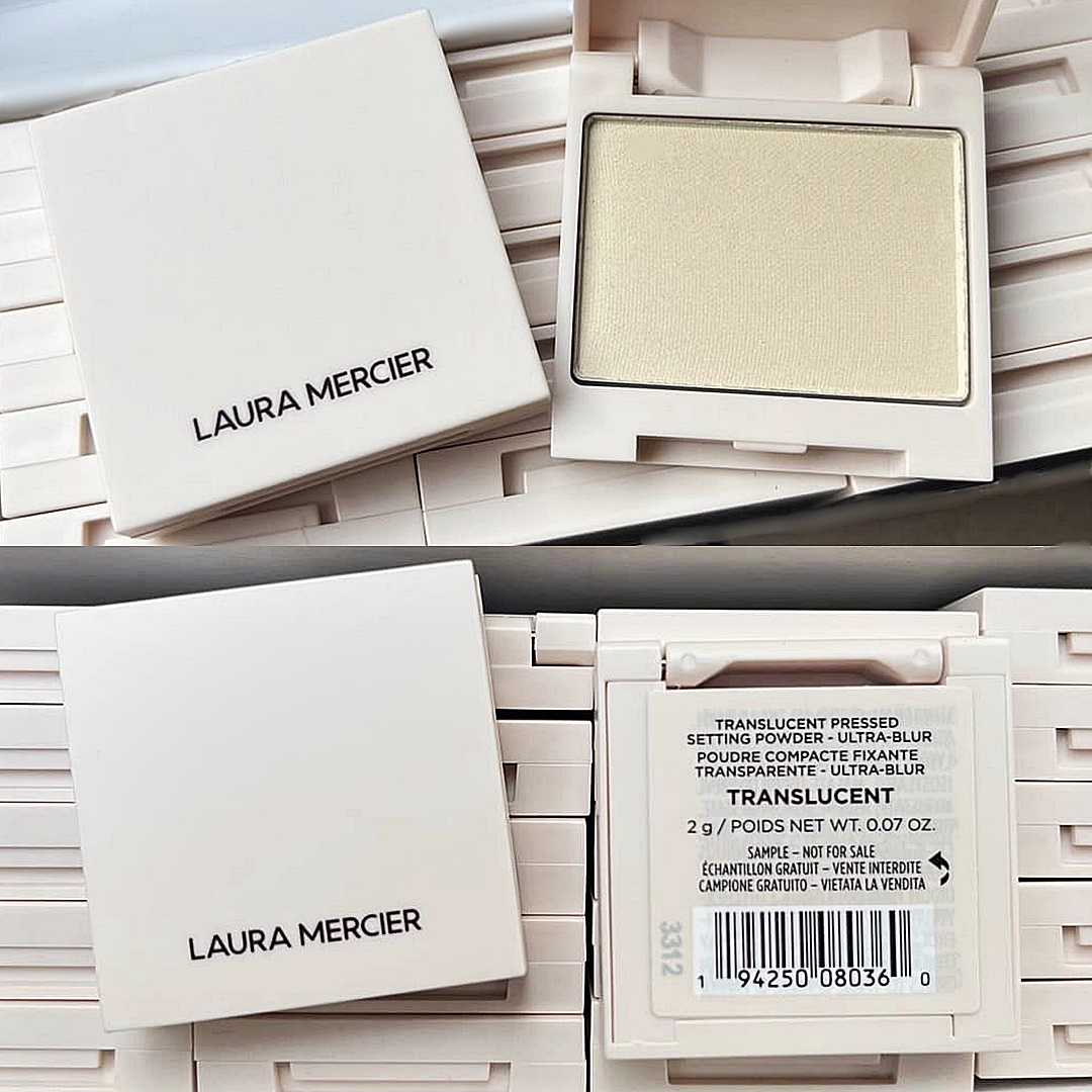 🌟 LAURA MERCIER Translucent Pressed Setting Powder Ultra-Blur 2 g.