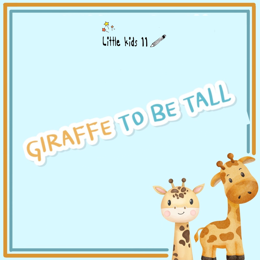 Giraffe to be tall🦒🌳