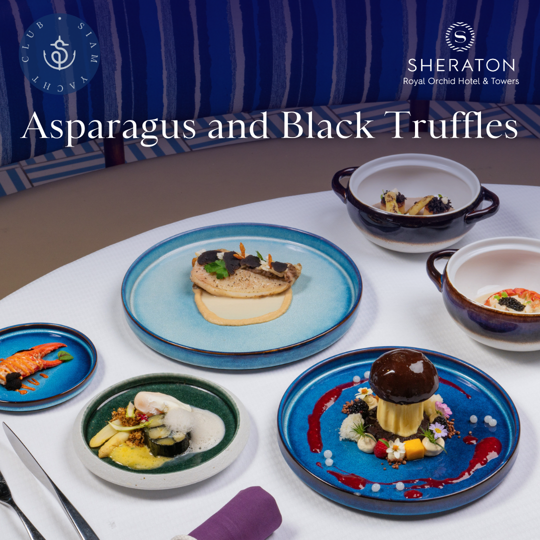 SYC Deals - White Asparagus and Black Truffles Set Menu