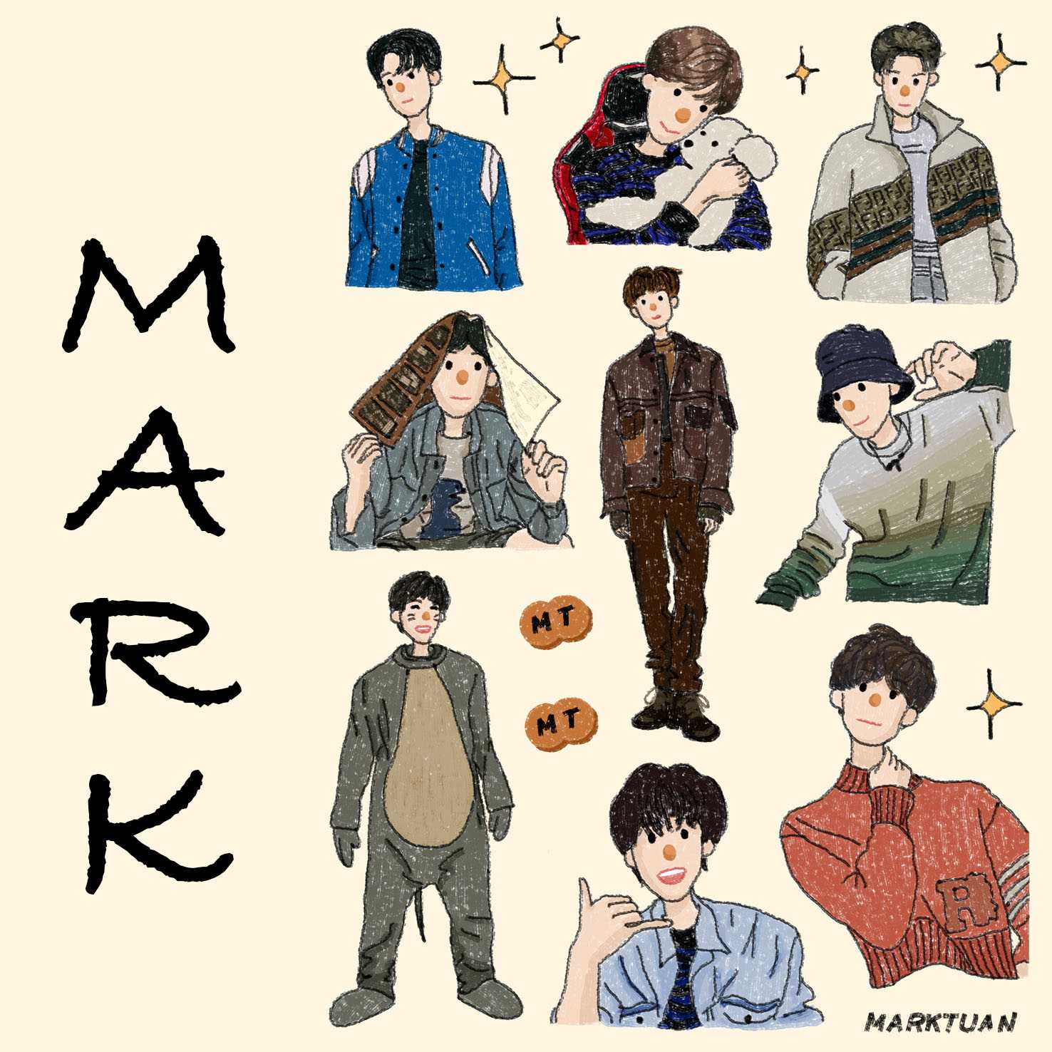 Mark Tuan sticker 💚