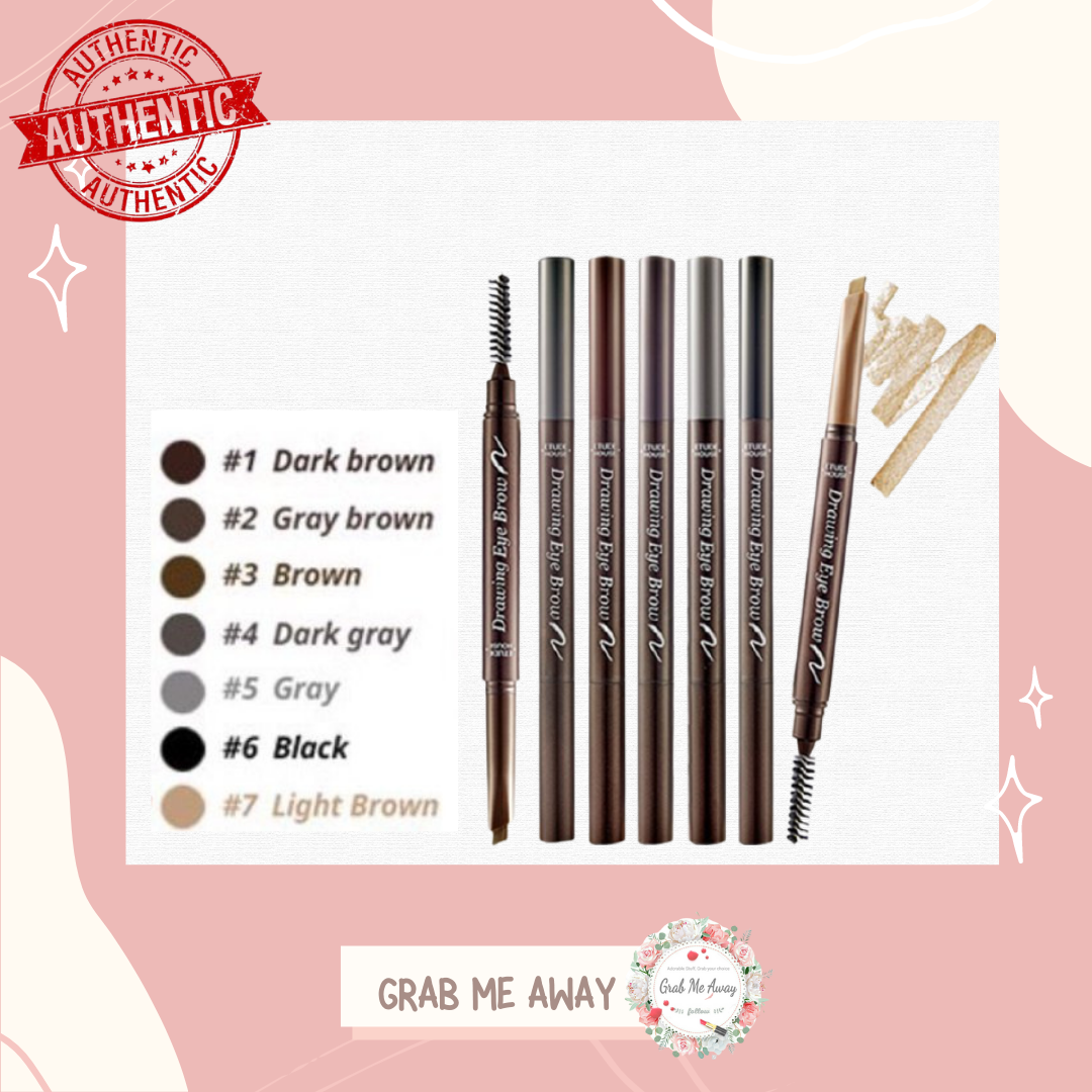 ดินสอเขียนคิ้ว  Etude House Drawing Eye Brow NEW เพิ่มปริมาณไส้ 30%