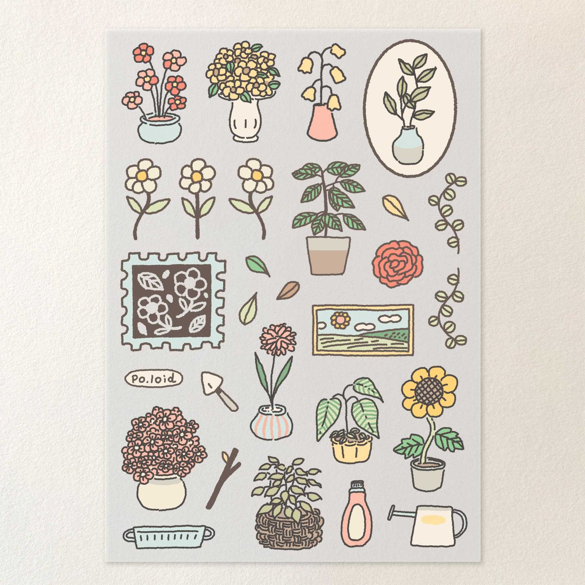 Bouquet sticker