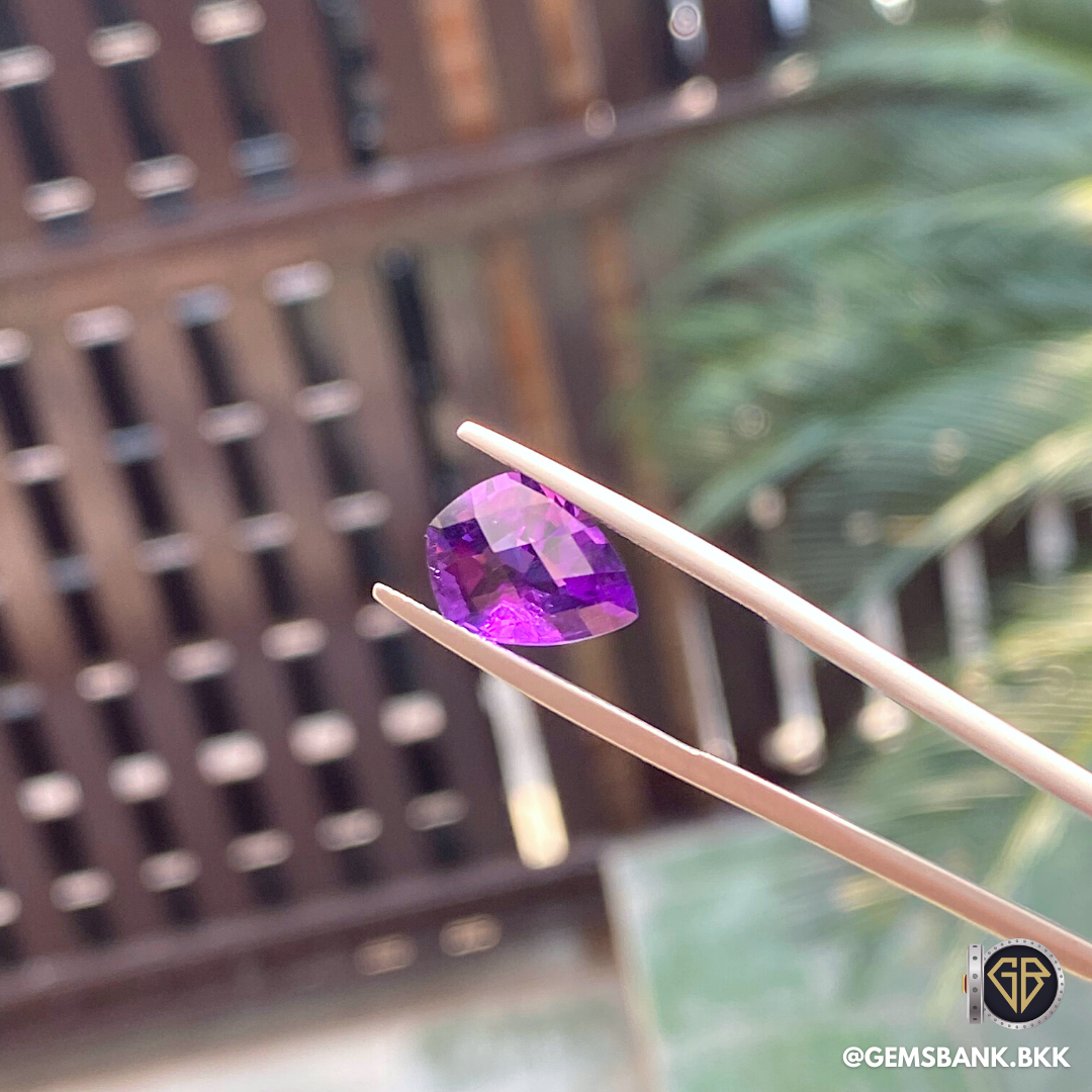 Natural Amethyst อเมทิสต์ 4.58 cts