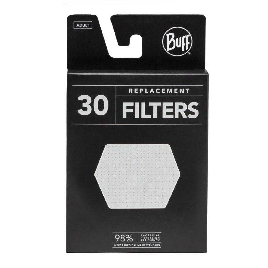 Buff Filter Pack 30 ชิ้น แผ่นกรองสำรองสำหรับ Mask Adult และ Kids