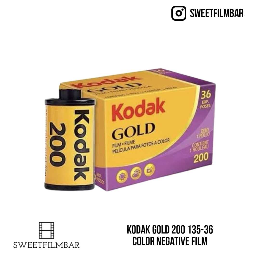[135color] Kodak Gold 200 135-36 Color Negative Film | Sweet Film Bar