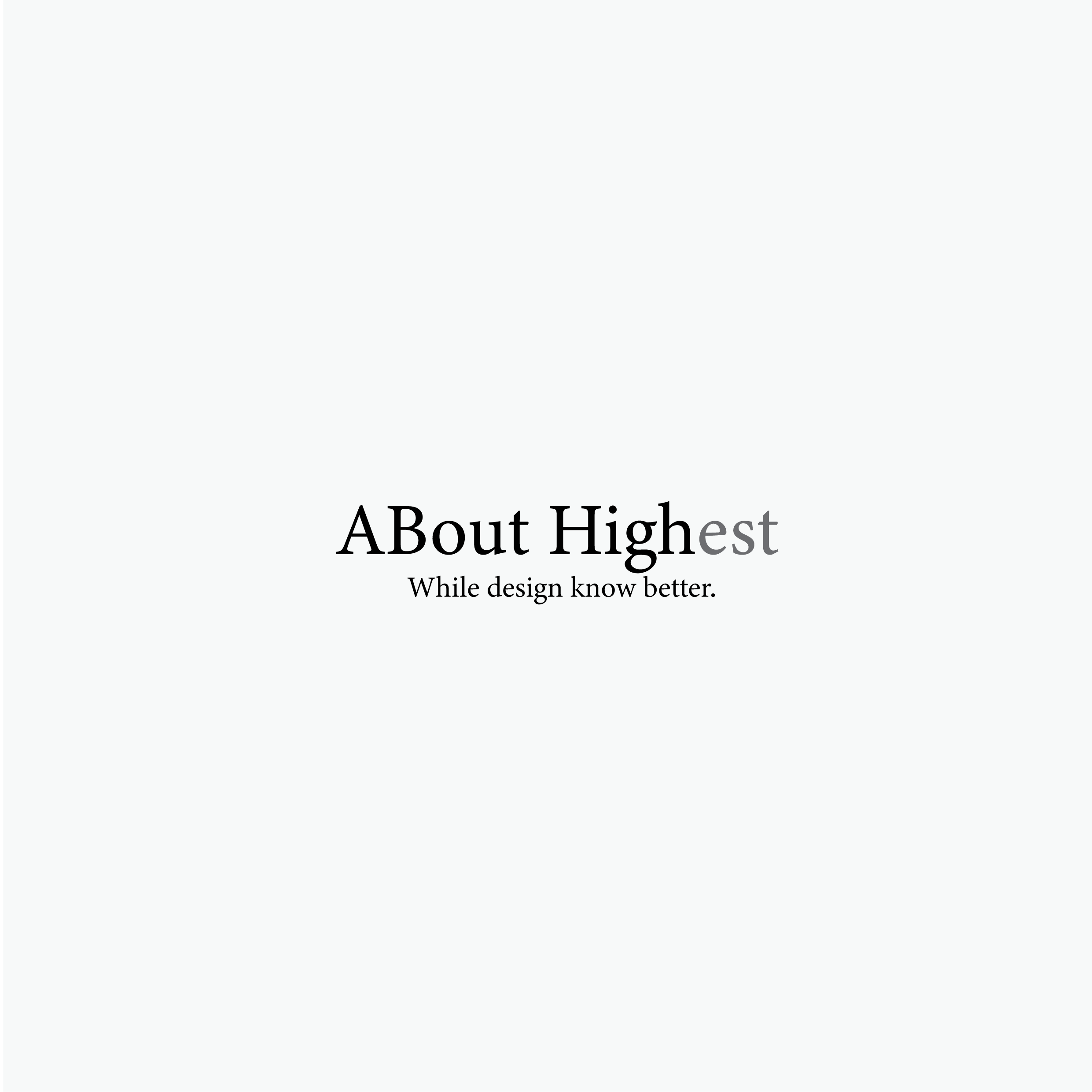 About Highest