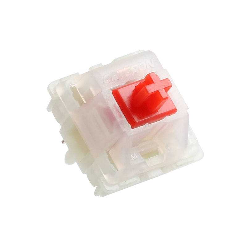 [In Stock] Gateron Pro Milky Yellow / Red Linear Switch 10 ตัว (7.5 ฿/ตัว)