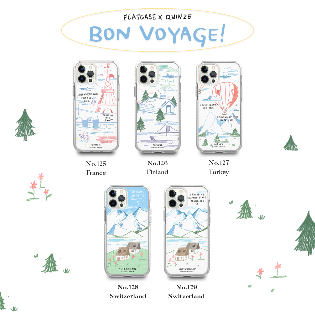 Bon Voyage! (flatcase x quinze)