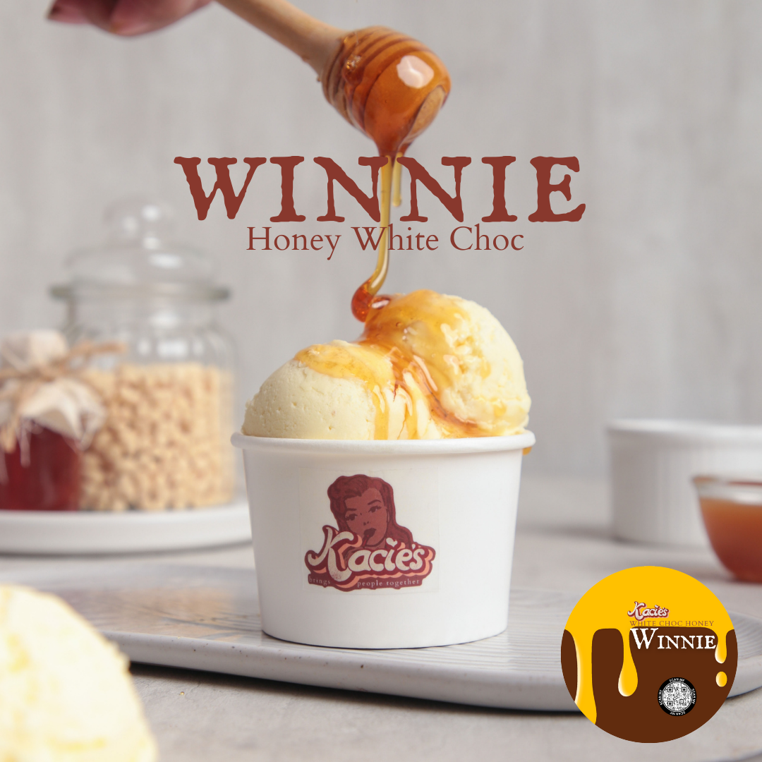 Winnie - White Choc Honey Toffee