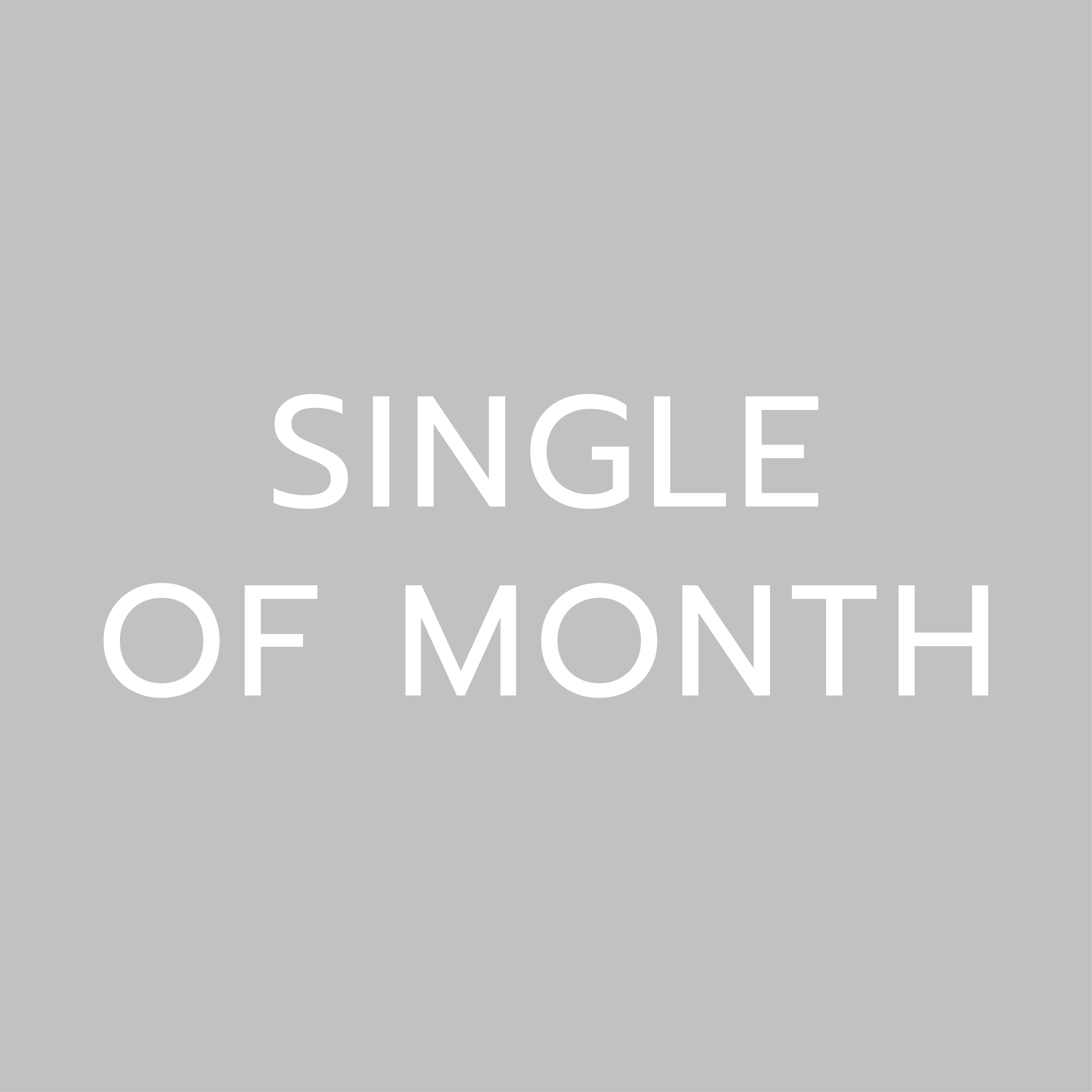 SINGLE OF MONTH