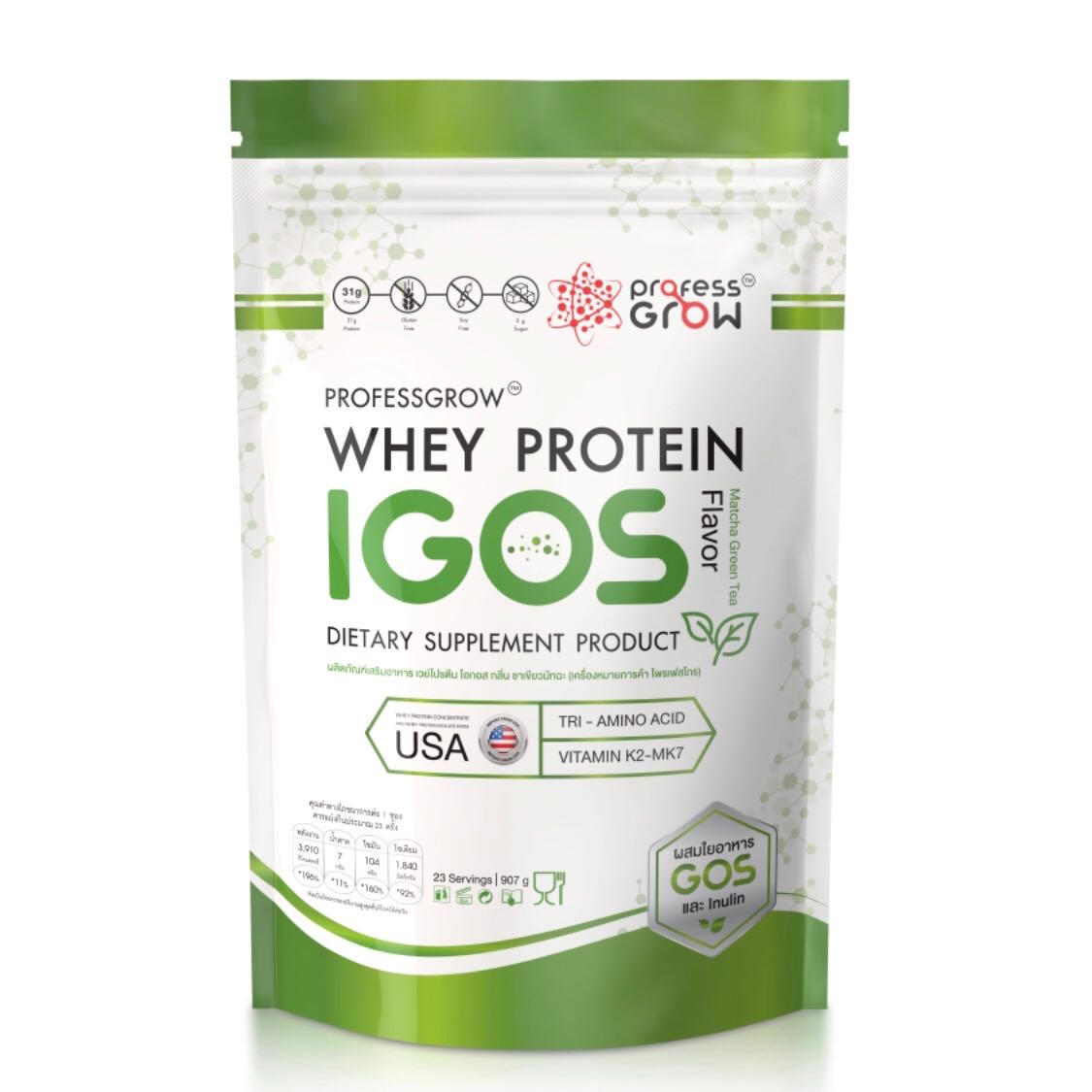 WHEY PROTEIN IGOS - เวย์โปรตีน ไอกอส นมโปรตีนเพิ่มความสูง