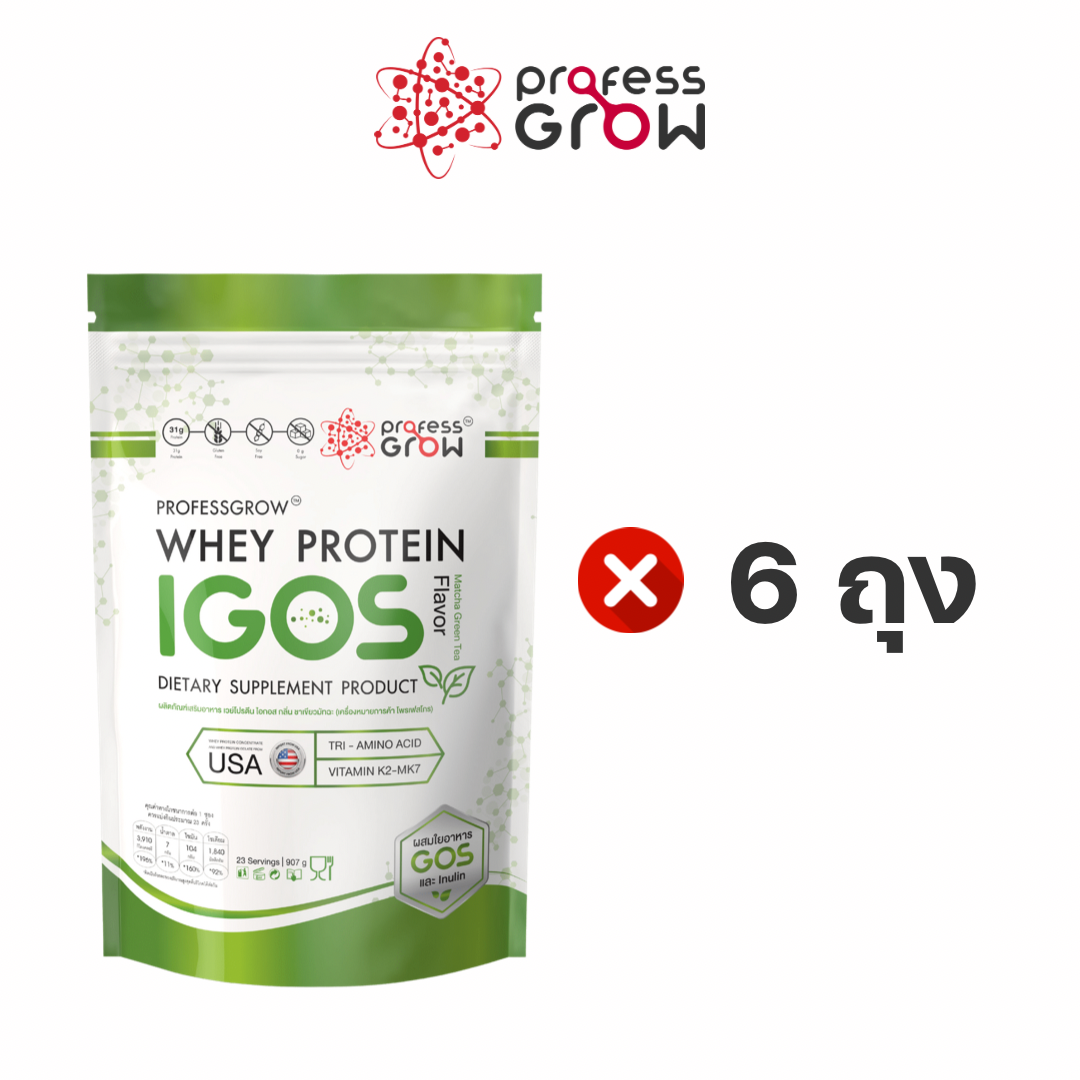 WHEY PROTEIN IGOS X 6 ถุง