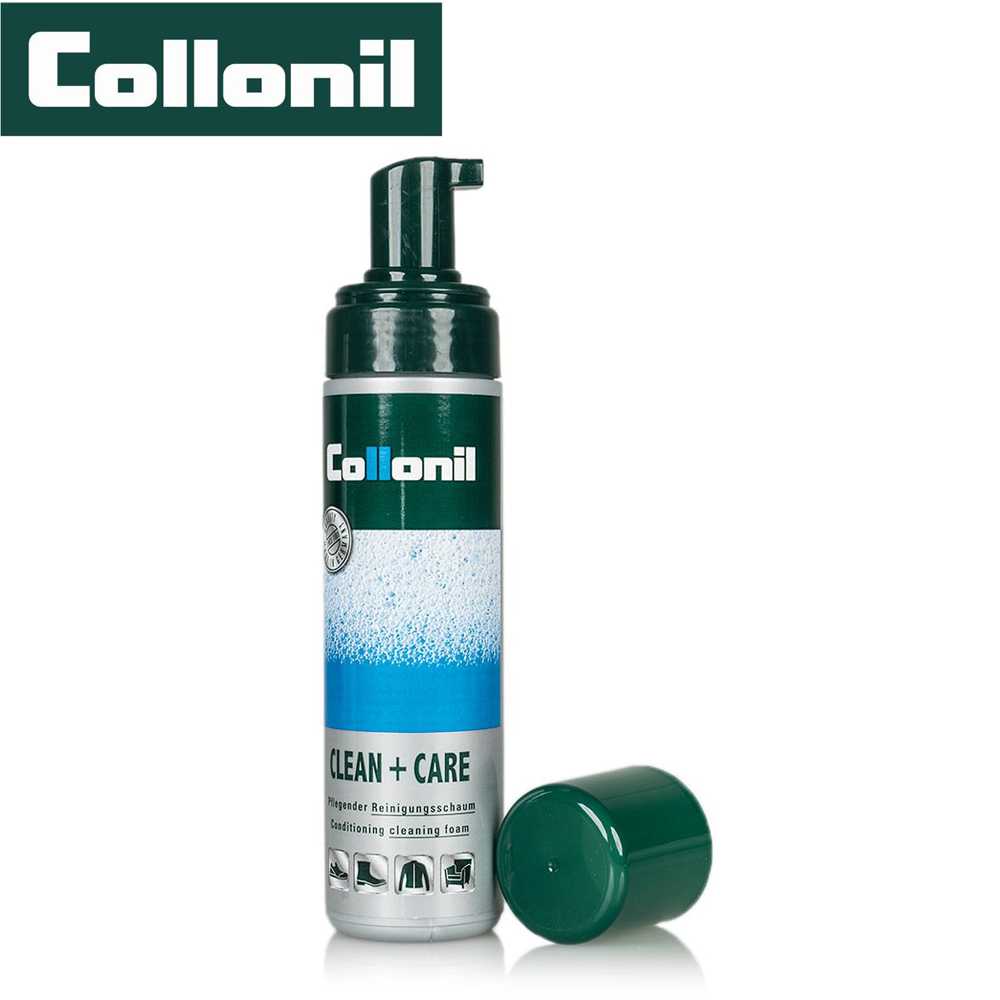 Collonil Clean & Care  200 ml. โคโรนิล คลีนแอนด์แคร์ โฟมขจัดคราบฝังแน่นสำหรับผ้า และหนัง