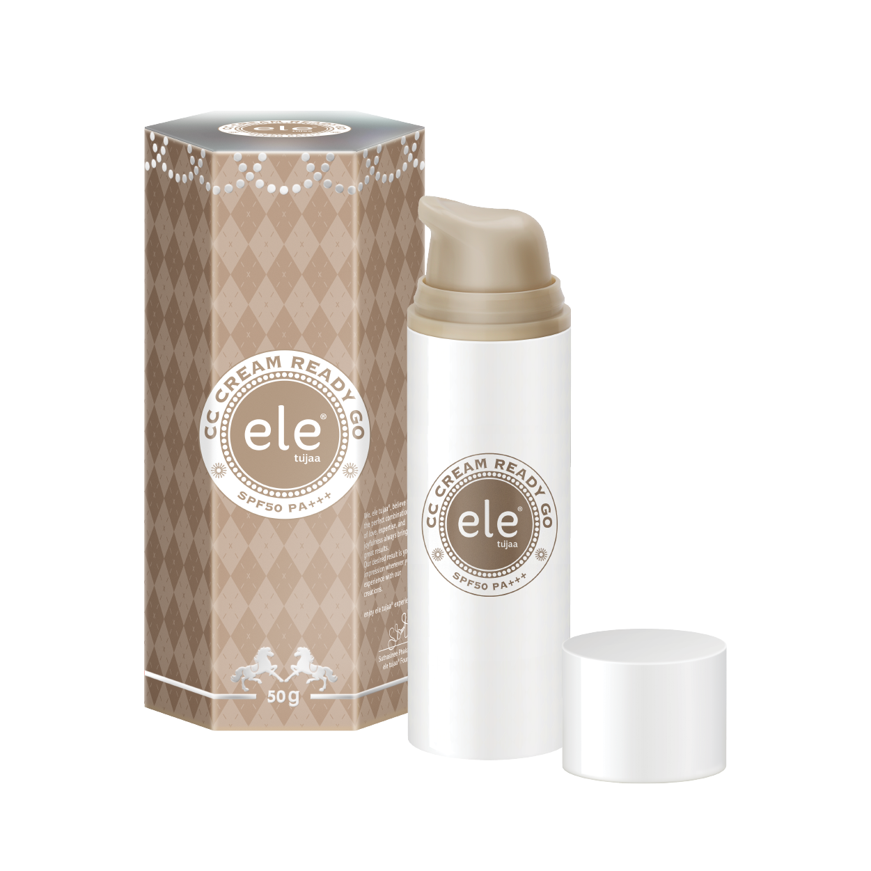 ele tujaa® CC Cream Ready Go SPF50 PA+++ (50g)