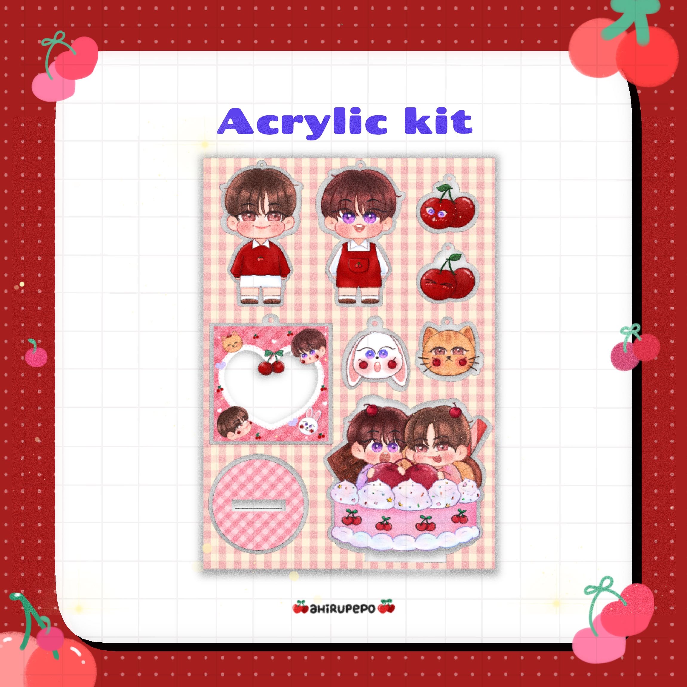 Acrylic kit🍒