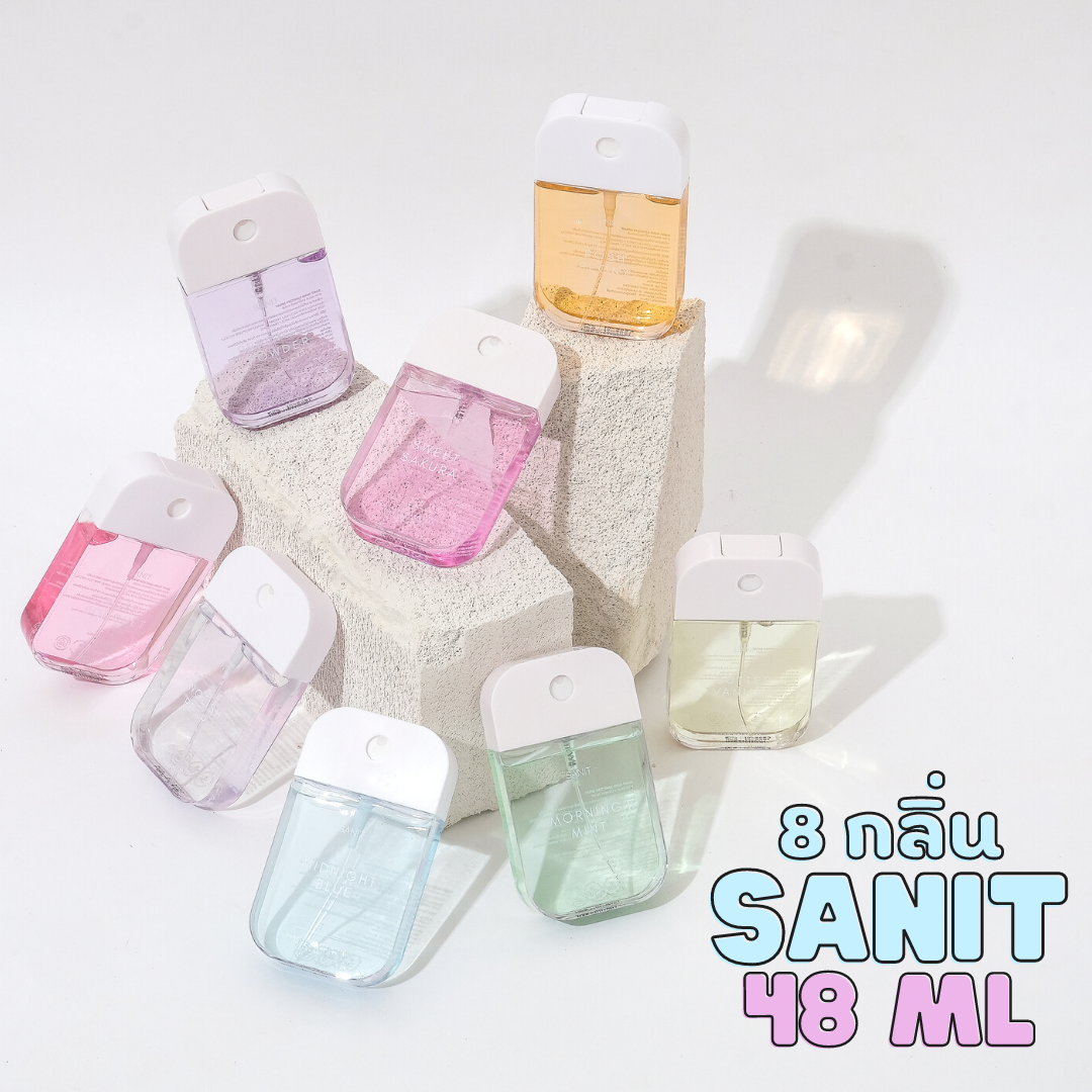 SANIT | สเปรย์แอลกอฮอล์ 75% 48ml