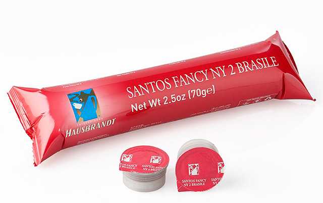 SANTOS NY2 BRASILE แซนโตส บราซิล กาแฟแคปซูล 1 แพ็ค (10 แคปซูล)