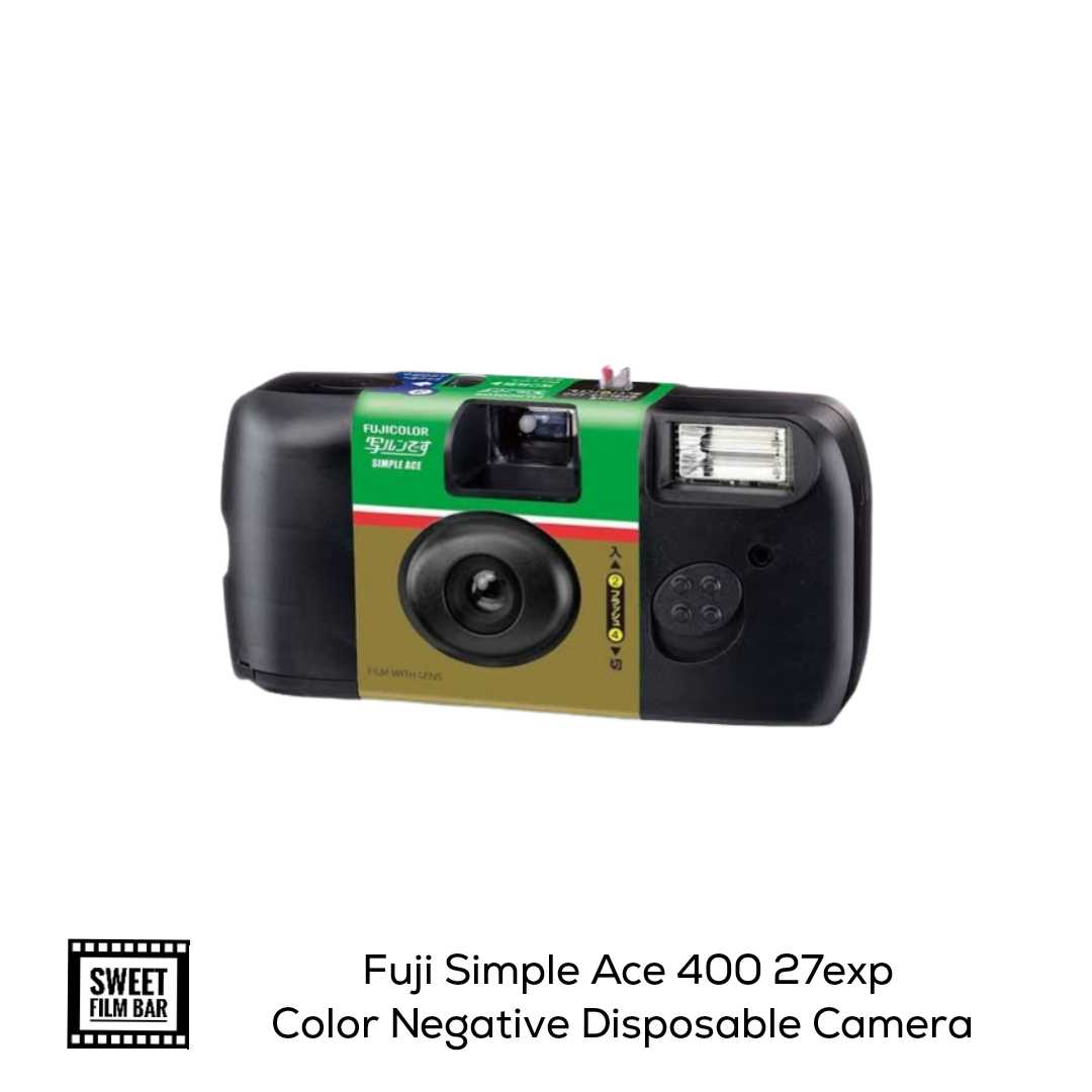 [135color] Fuji Simple Ace 400 27 exposure Color Negative Disposable Camera | Exp 2024/11 | SFB