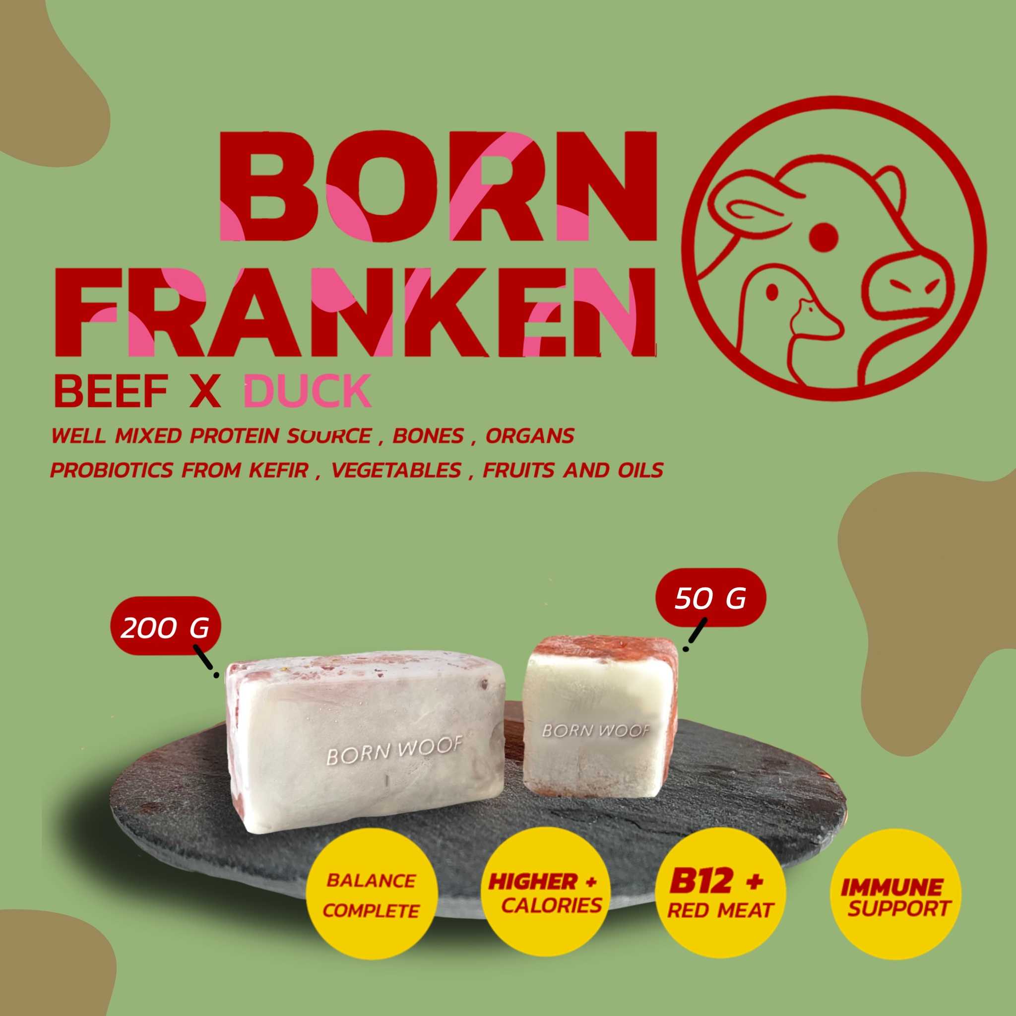 BORN FRANKEN - BEEF X DUCK
