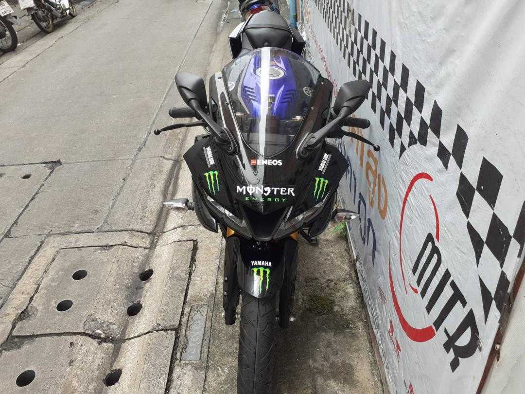 YZF-R15 Monster ลายพิเศษตัวTOP ต.ค.63 ดำน้ำเงินสีเดิมๆ