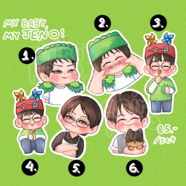 [PRE-ORDER] Sticker JENO; My baby My Jeno