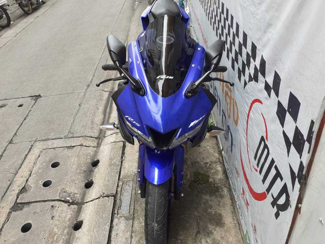 YZF-R15 มิ.ย.63 น้ำเงินดำสีเดิมๆ รถบ้านมือเดียว รถสวยๆใช้งานส่วนตัว