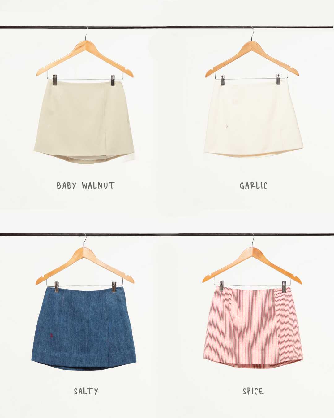 (Ready to ship) Butter Mini Skirts กระโปรงสั้น เอวพอดีสะดือ y2kเบาๆ