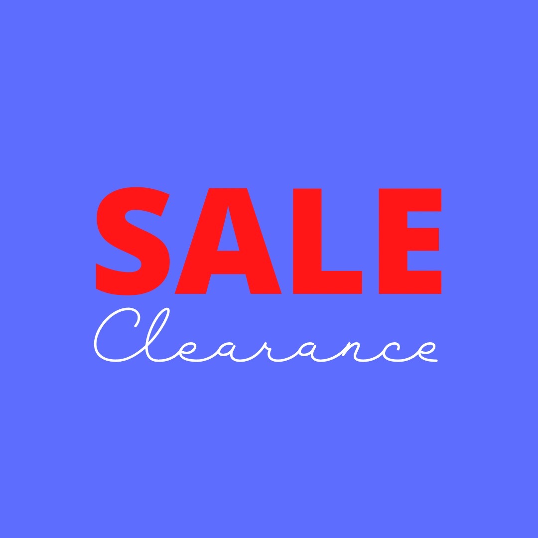 CLEARANCE SALE