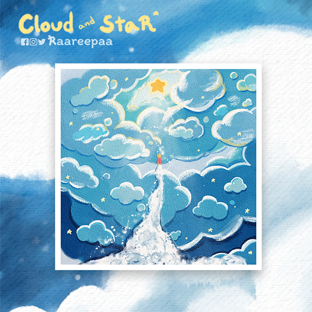 Postcard 4x4 : To The Top [Cloud and StaR]