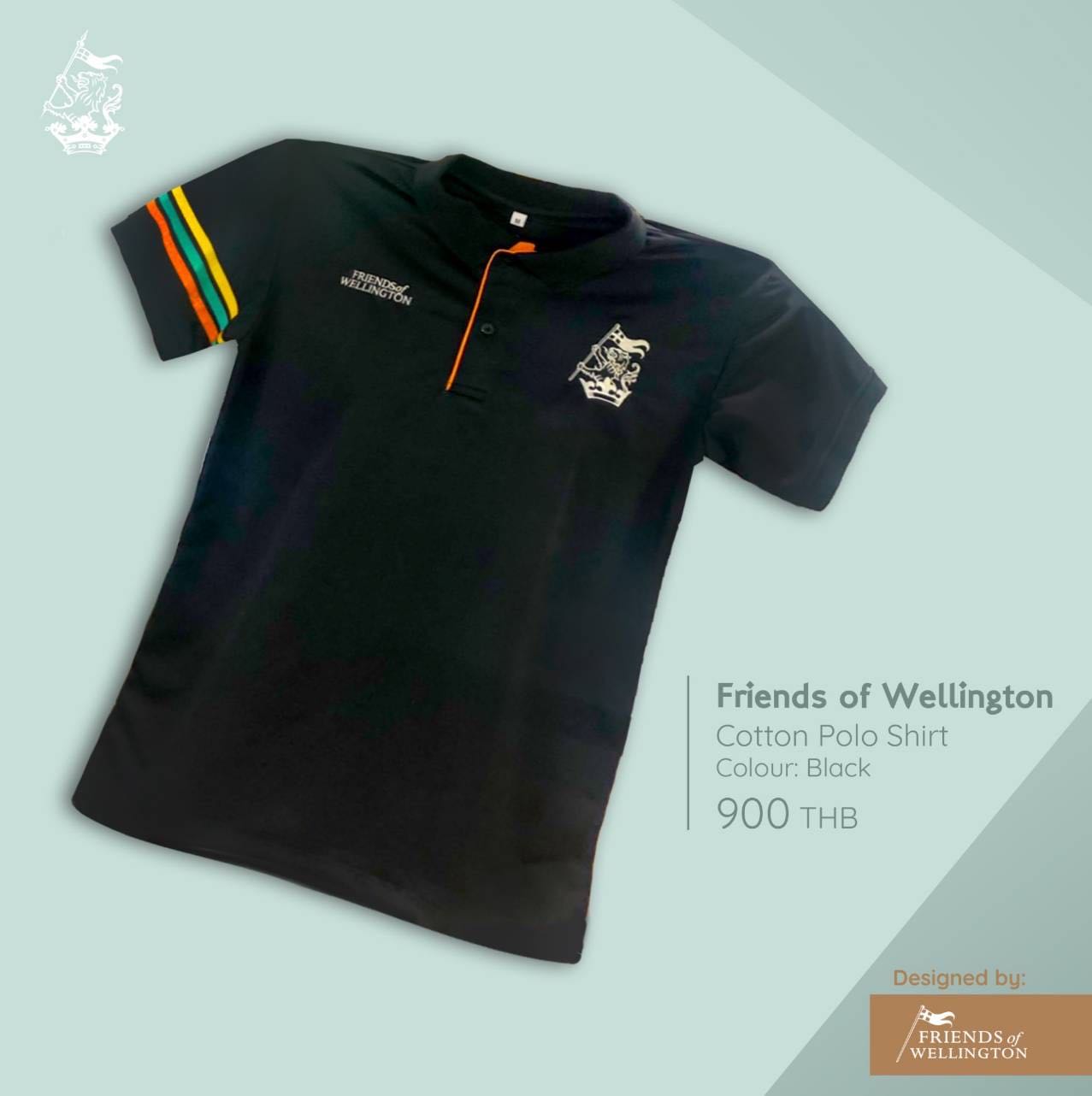 Friends of Wellington Cotton Polo Shirt