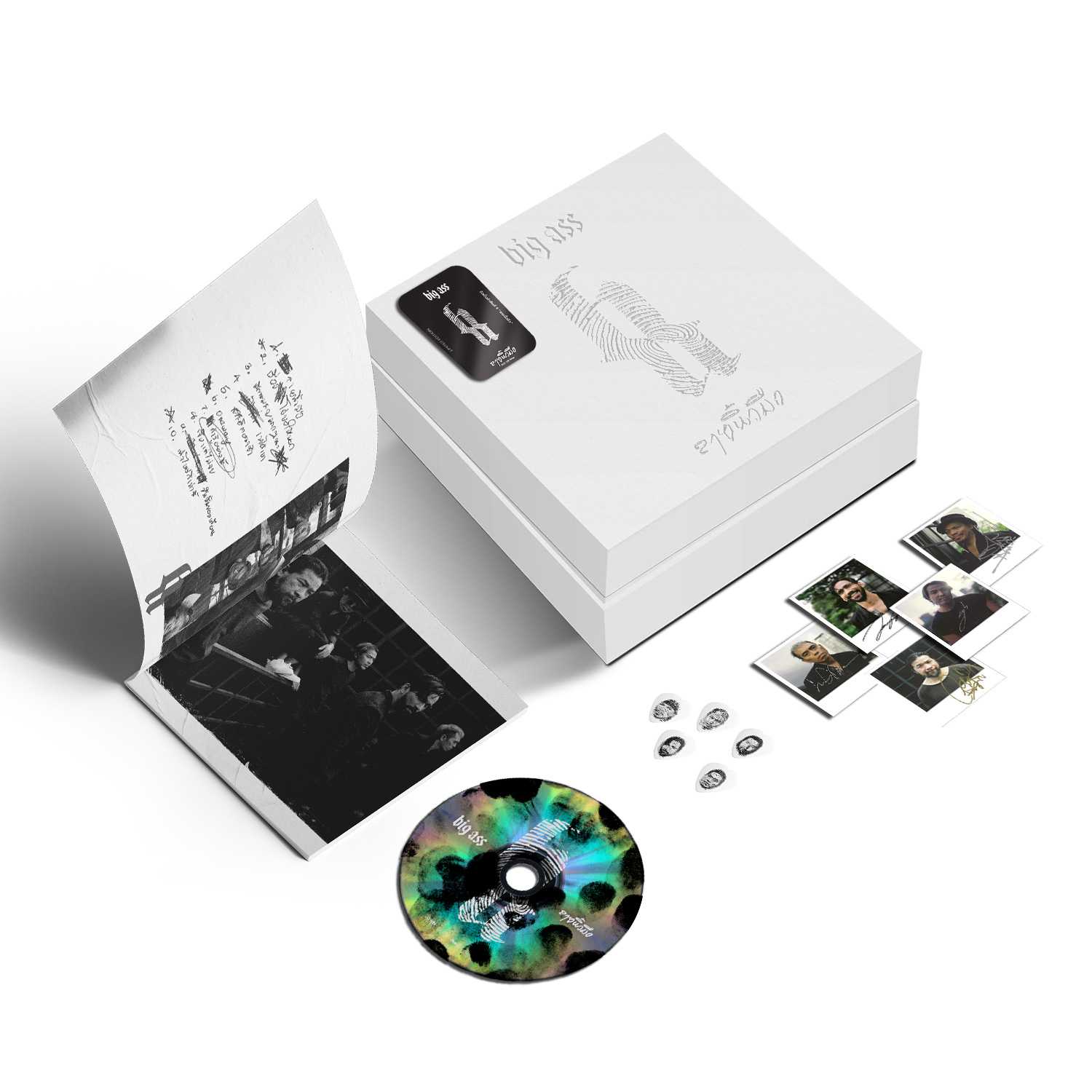 Pre-Sale : CD Box Set  ลายนิ้วมือ - Big Ass