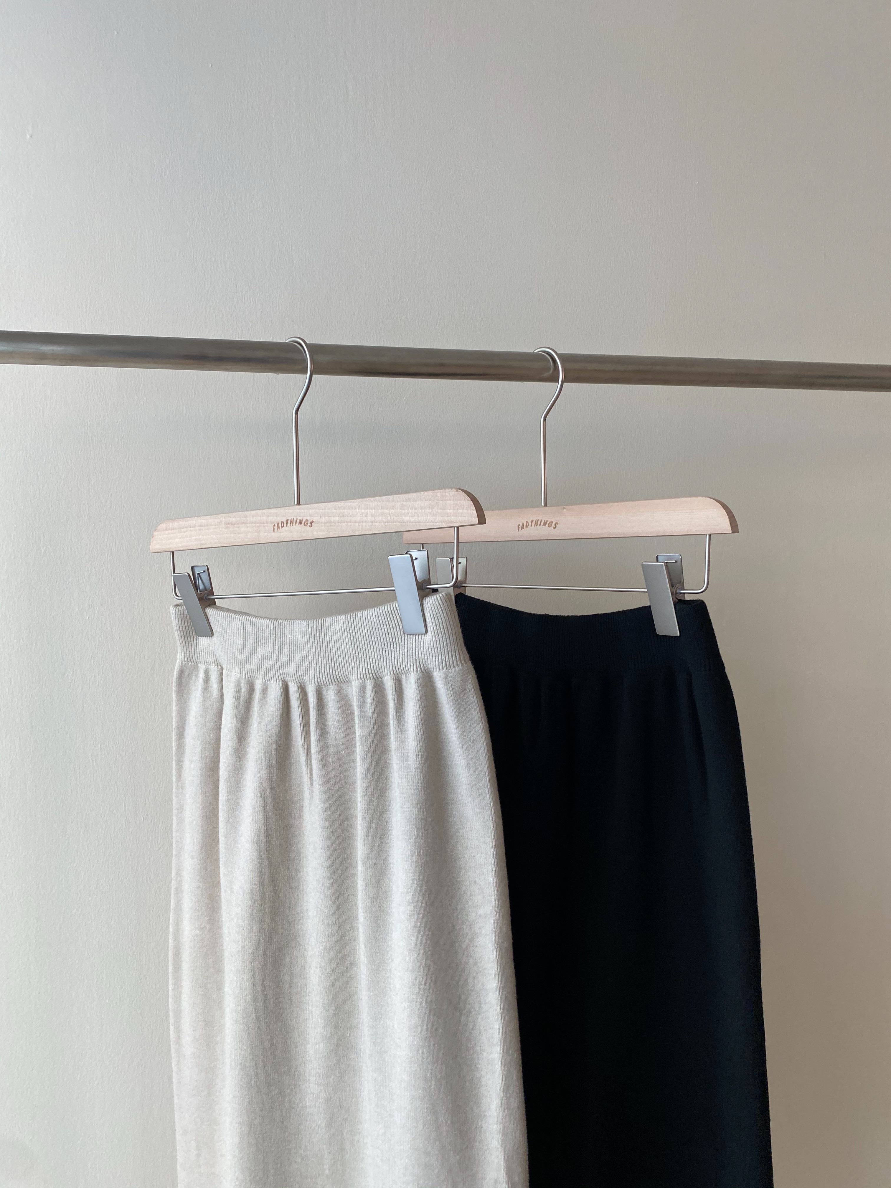 comfy knit skirt ( 2 colors)