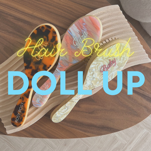 Doll Up Hair Brush 🎀