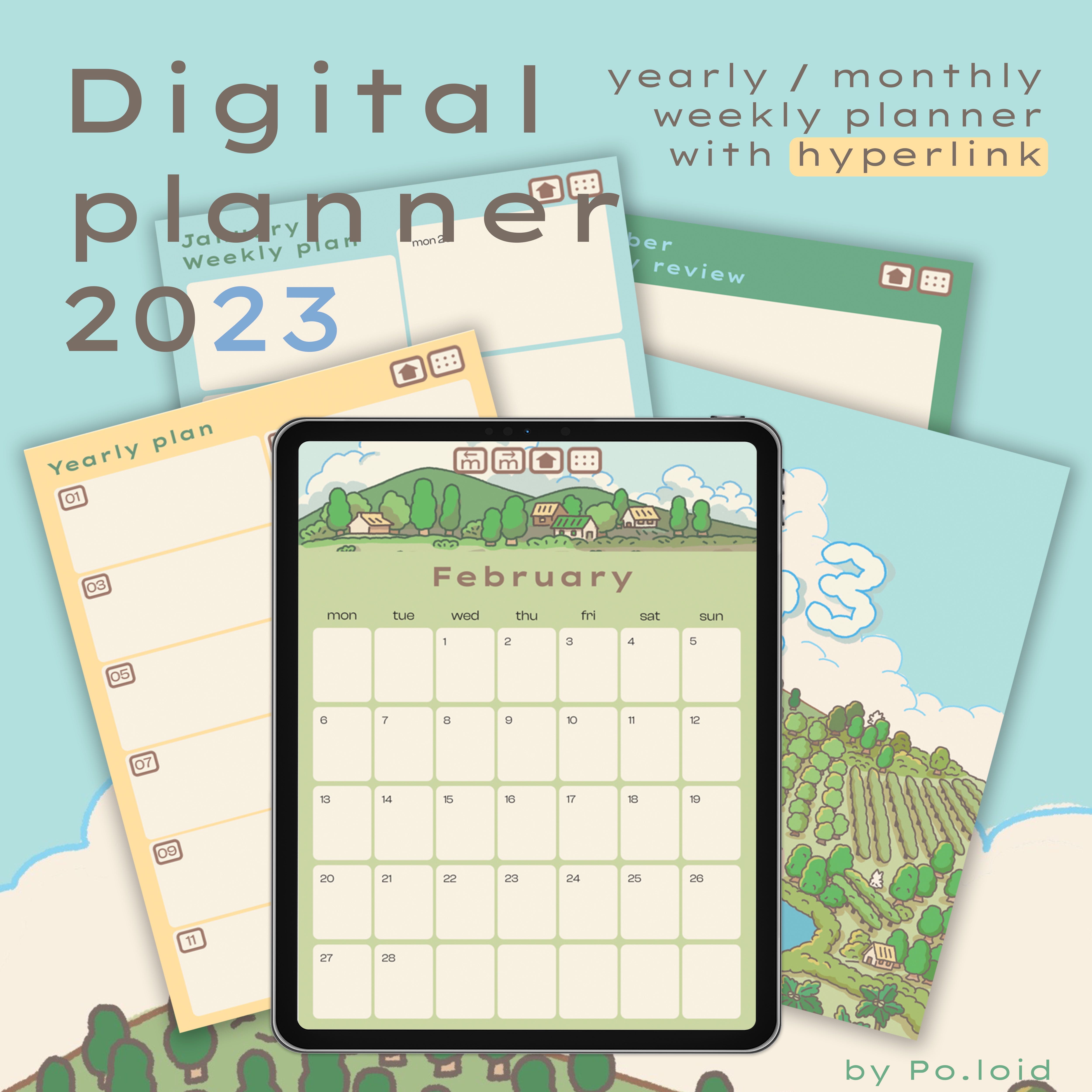 Digital planner 2023