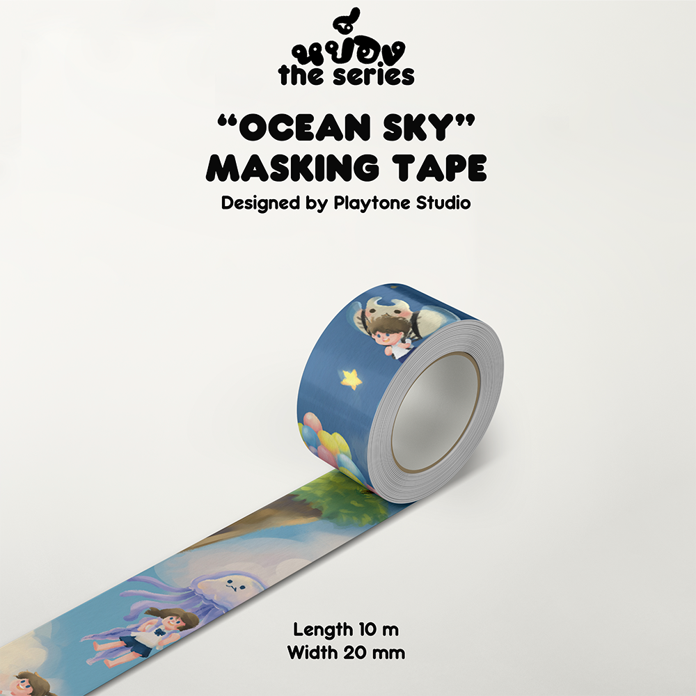 Masking Tape ― Ocean Sky