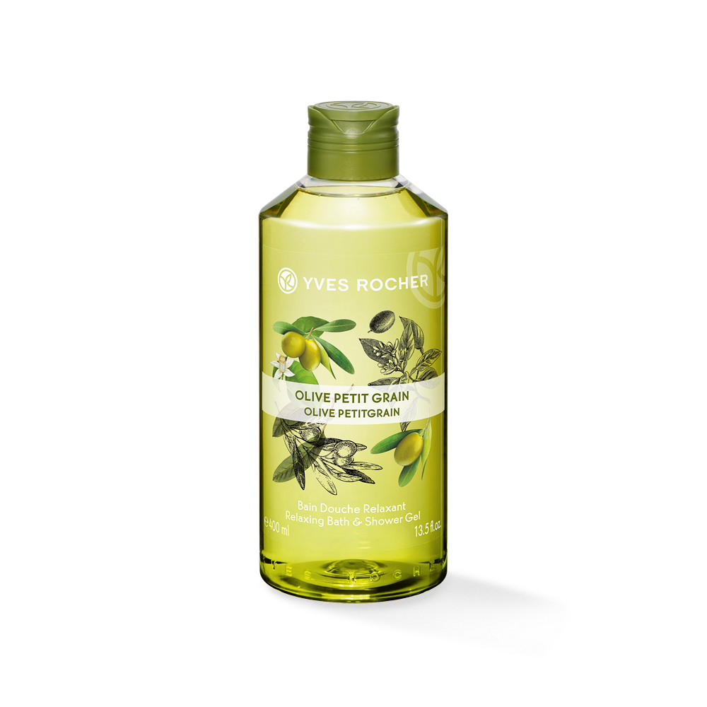 Relaxing Olive Lemongrass Shower Gel 400 ml