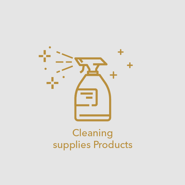 10.Cleaning supplies Products