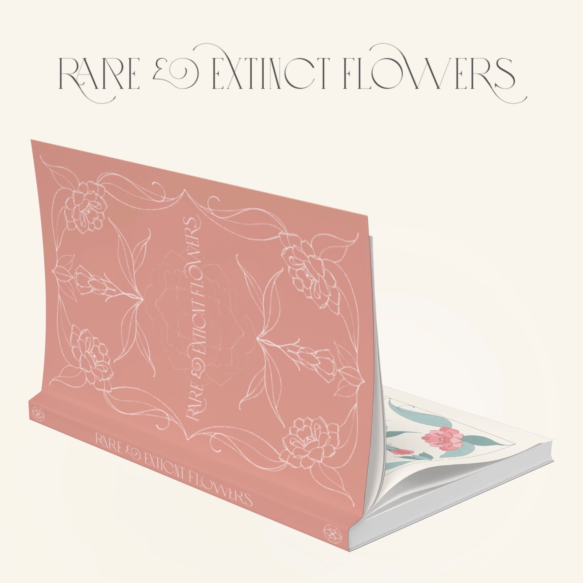 BOOK — Rare & Extinct Flowers