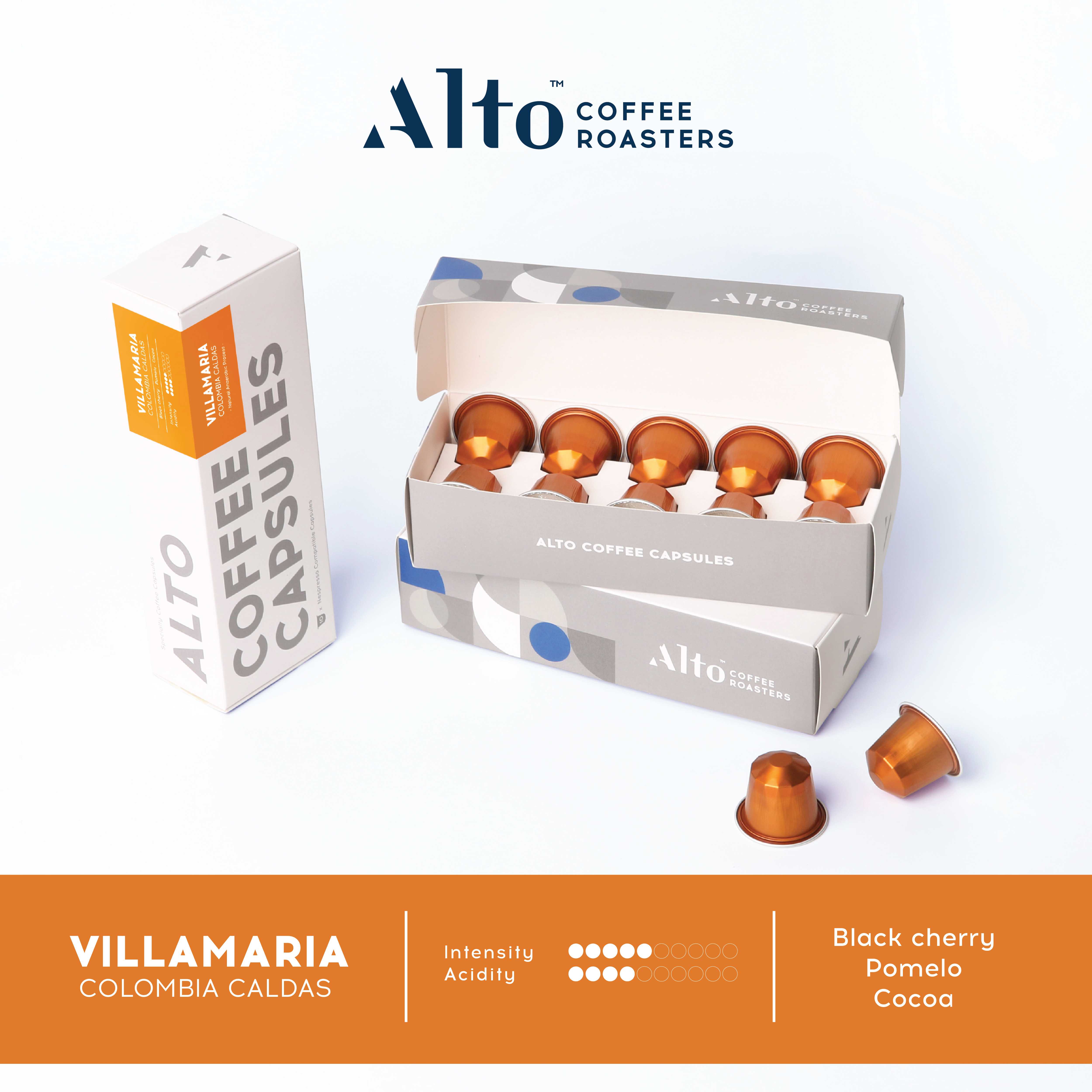 Coffee Capsules (for Nespresso) - Villamaria