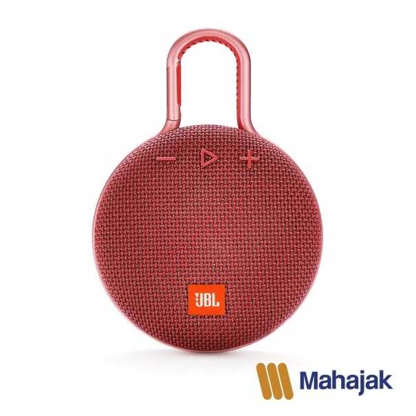 ลำโพงบลูทูธ รุ่น JBL CLIP3 สีแดง  #MAHJAK #JBL