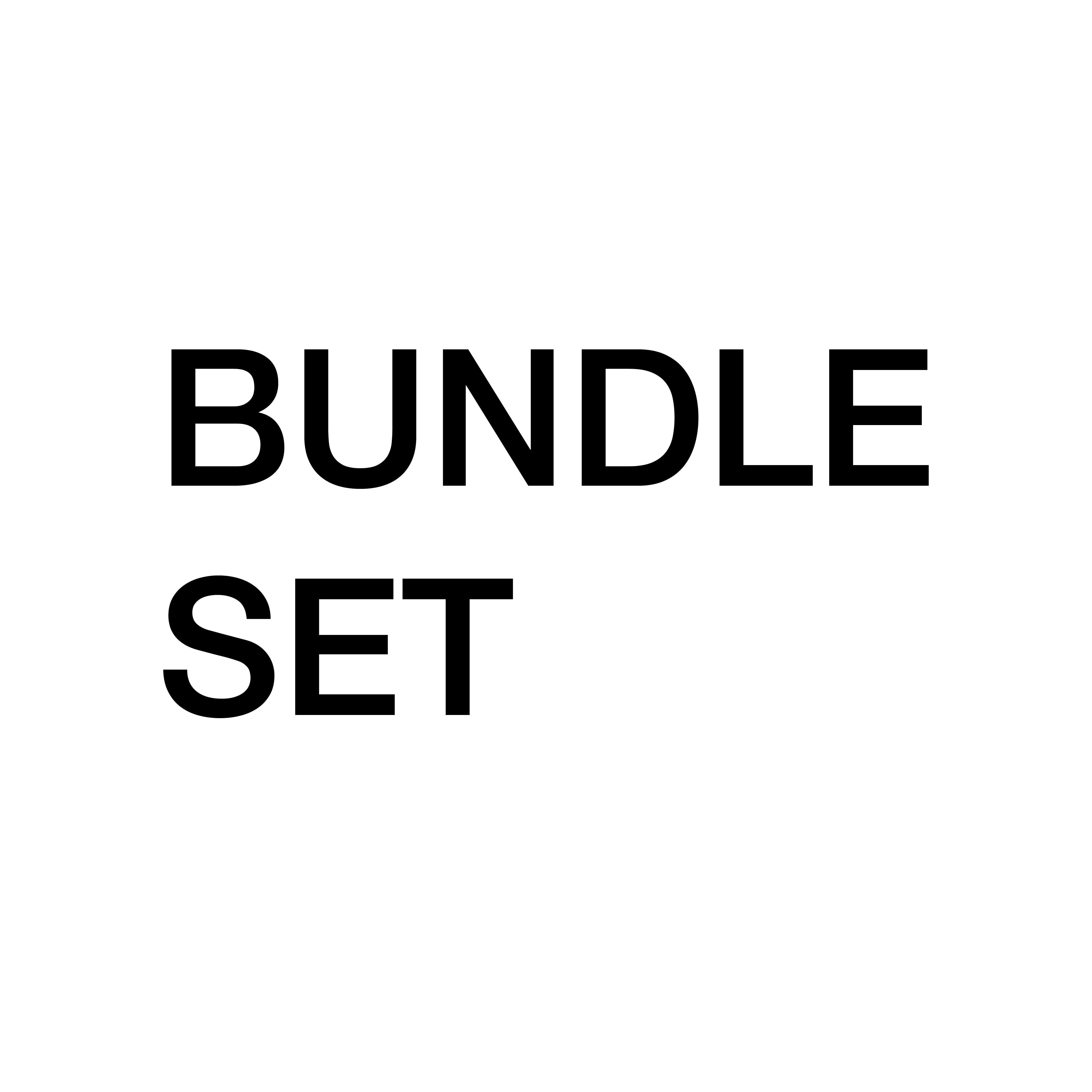 BUNDLE set