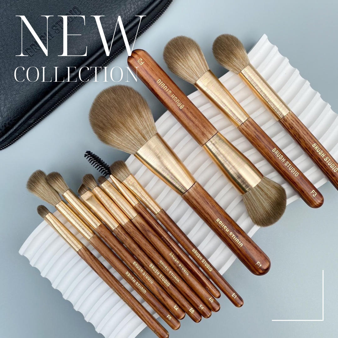 BRUSH STUDIO Lamoon Set 12 pieces : ชุดแปรงแต่งหน้า ละมุน 12 ชิ้น