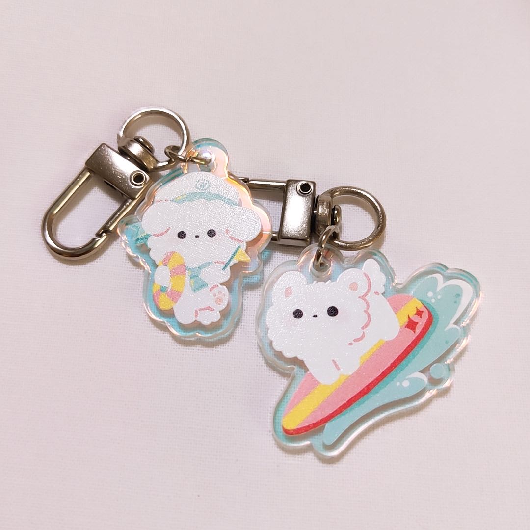 [ keychain ] Summer puppy