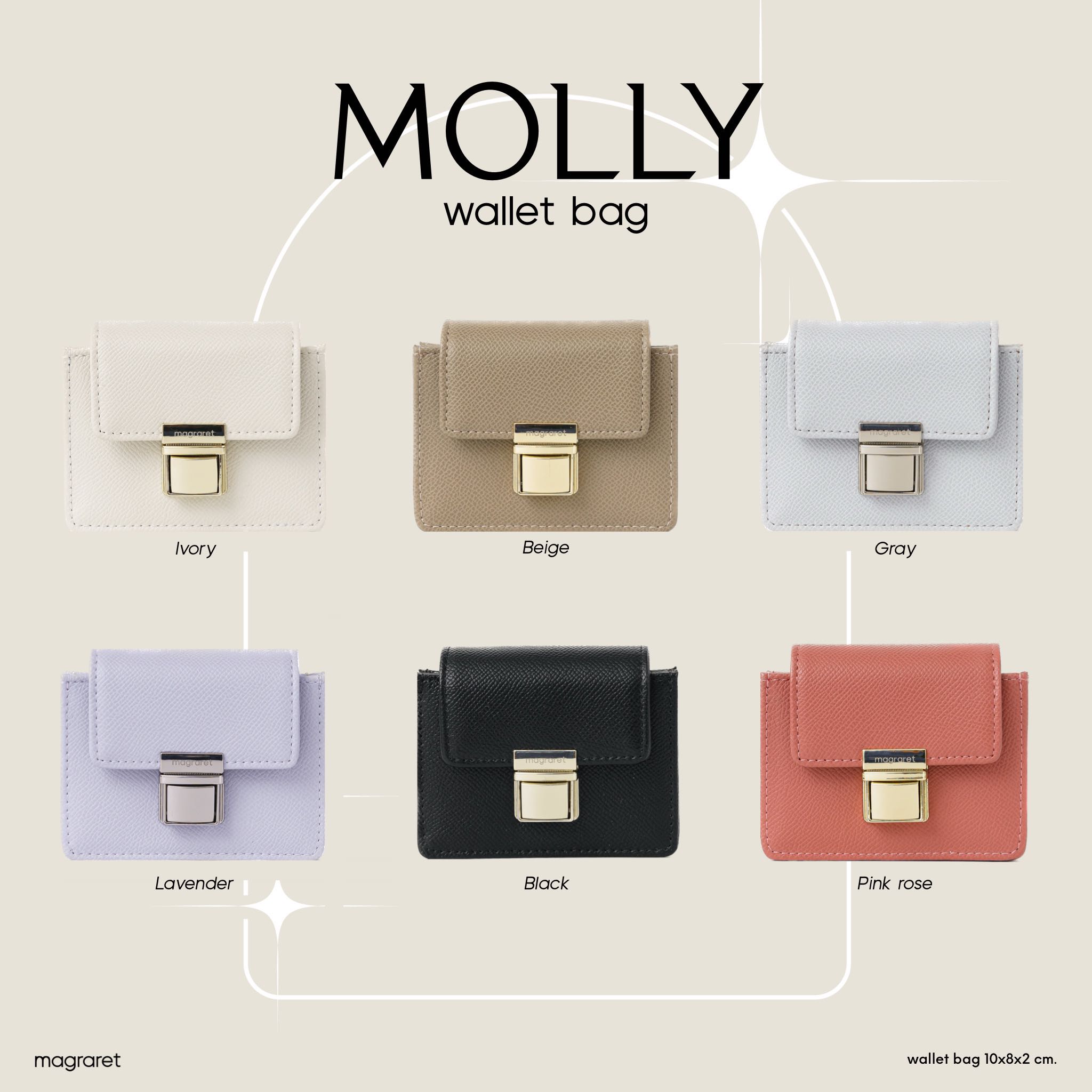 Molly กระเป๋าสตางค์ ใส่บัตร