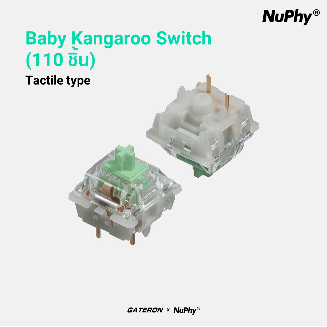 Gateron Baby Kangaroo Switches (110Pcs)