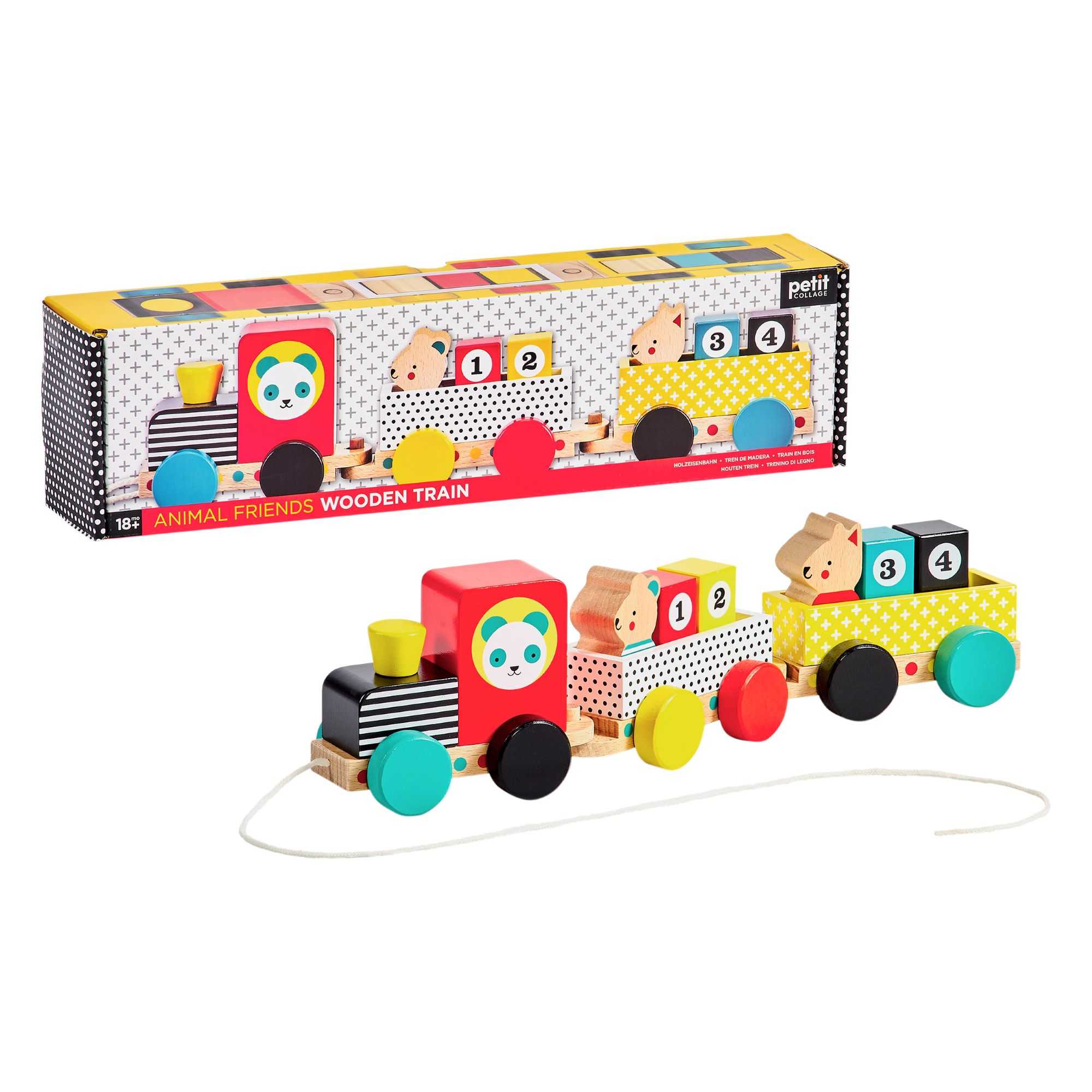 Animal Friends Wooden Train